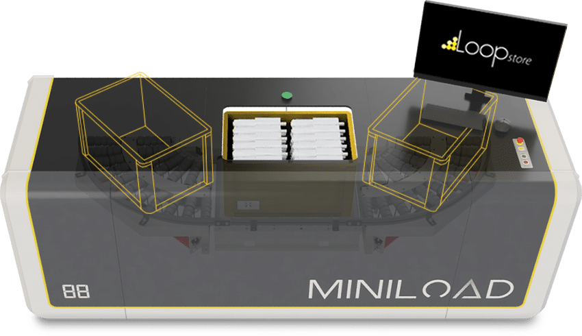 Stacja Kompletacji Systemu Wysokiego Składowania Miniload