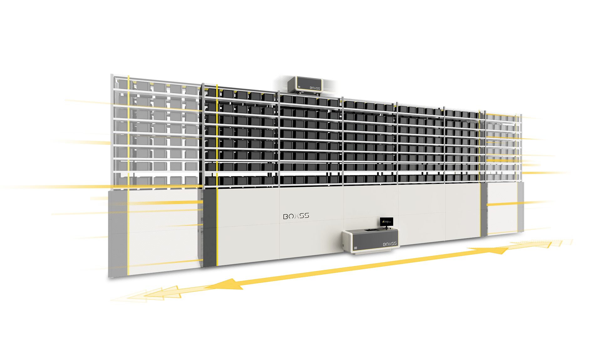 Loopstore modular scalable high storage system BOXSS